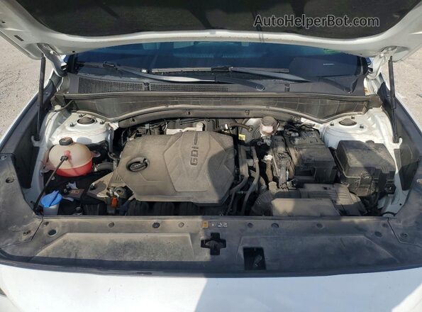 5NMS24AJXNH397743 2022 HYUNDAI SANTA White ძრავის განყოფილების ხედი