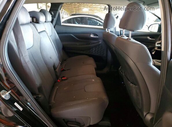 5NMS24AJXNH429879 2022 HYUNDAI SANTA Черный Вид задней части салона