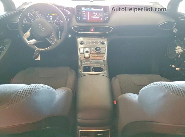 5NMS24AJXNH429879 2022 HYUNDAI SANTA Черный Вид панели приборов