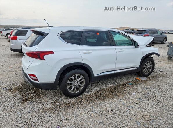 5NMS2CAD3KH072738 2019 HYUNDAI SANTA White უკანა მარჯვენა
