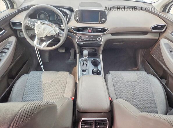 5NMS2CAD3KH072738 2019 HYUNDAI SANTA White წინა პანელის ხედი