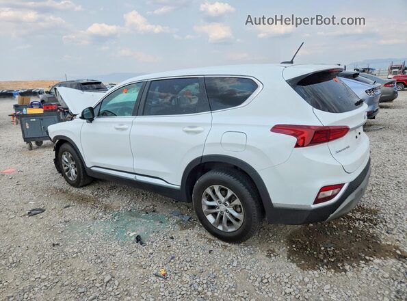 5NMS2CAD3KH072738 2019 HYUNDAI SANTA White უკანა მარცხენა