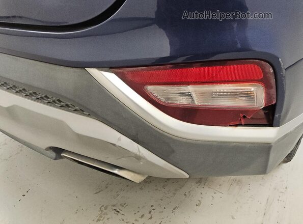 5NMS2CAD8KH088742 2019 HYUNDAI SANTA Blue 