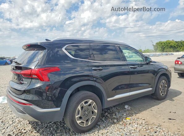 5NMS2DA1XPH012118 2023 HYUNDAI SANTA Черный Задняя правая четверть