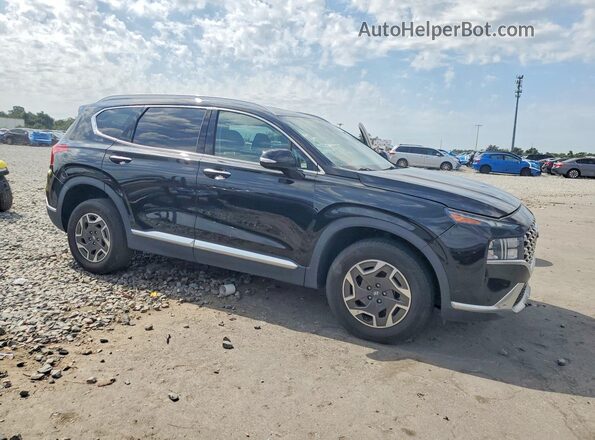 5NMS2DA1XPH012118 2023 HYUNDAI SANTA Черный Передняя правая четверть