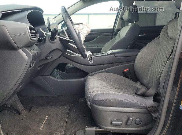 5NMS2DA1XPH012118 2023 HYUNDAI SANTA Черный Вид салона спереди