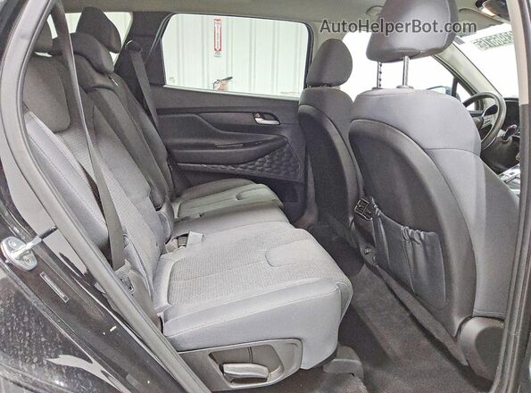 5NMS2DAJ2NH446028 2022 HYUNDAI SANTA Черный Вид задней части салона