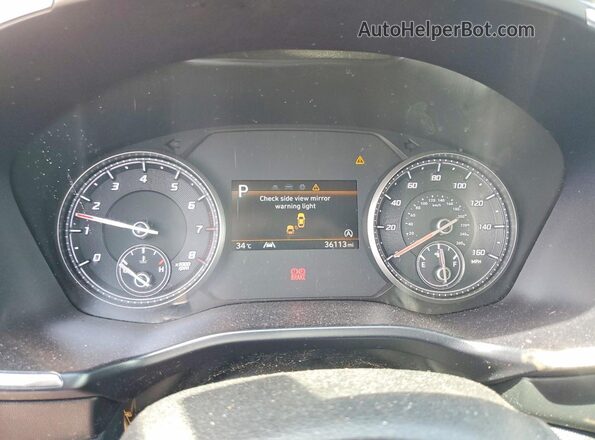 5NMS2DAJ2NH454632 2022 HYUNDAI SANTA Gray Вид щитка приладів