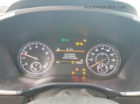 5NMS2DAJ4NH456558 2022 HYUNDAI SANTA Черный Вид щитка приборов