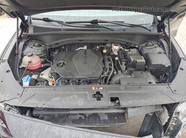 5NMS2DAJ4NH456558 2022 HYUNDAI SANTA Черный Вид подкапотного пространства