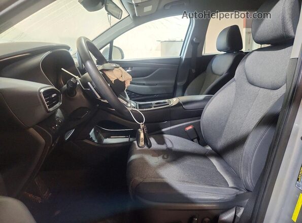 5NMS2DAJ8NH385753 2022 HYUNDAI SANTA Gray Front interior view