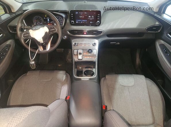 5NMS2DAJ8NH385753 2022 HYUNDAI SANTA Gray Dashboard view