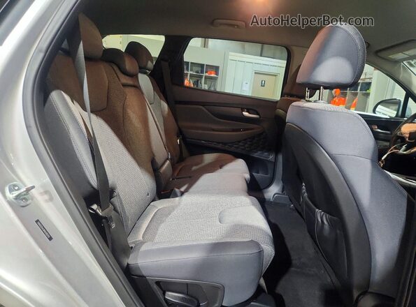 5NMS2DAJ8NH385753 2022 HYUNDAI SANTA Gray Rear interior view