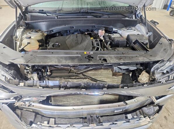 5NMS2DAJ8NH385753 2022 HYUNDAI SANTA Gray Engine compartment view