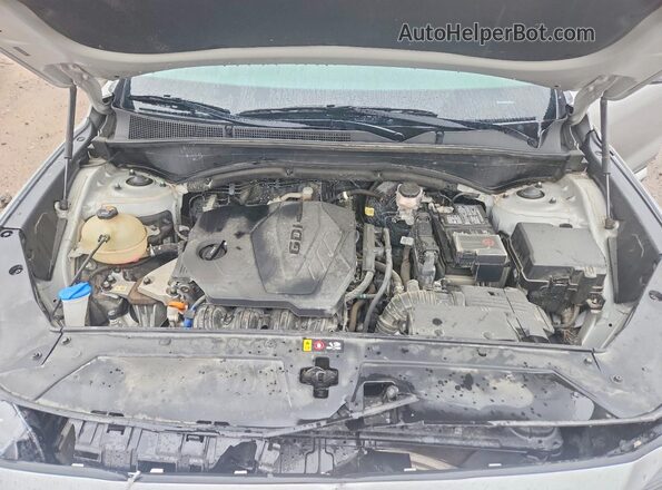 5NMS2DAJ8NH405872 2022 HYUNDAI SANTA Silver უკანა სალონის ხედი