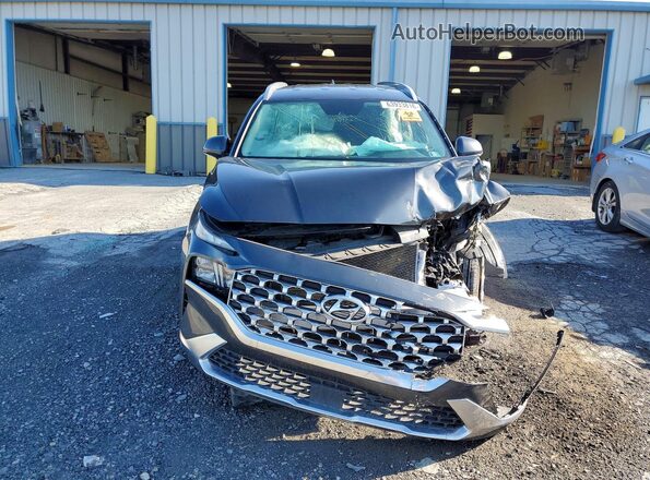 5NMS2DAJ9MH349231 2021 HYUNDAI SANTA Black Widok z przodu
