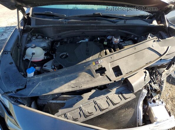 5NMS2DAJ9MH349231 2021 HYUNDAI SANTA Black Widok komory silnika