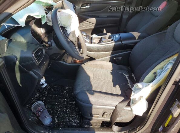 5NMS2DAJ9MH349231 2021 HYUNDAI SANTA Black Widok wnętrza z przodu