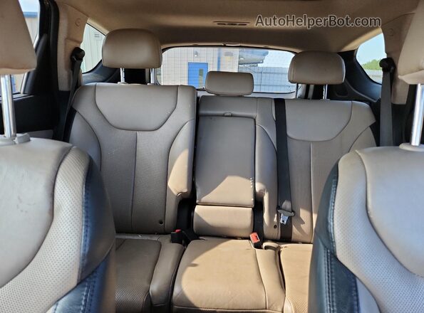 5NMS33AA6LH225343 2020 HYUNDAI SANTA Black უკანა სავარძლების ხედი