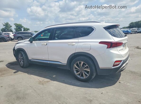 5NMS33AD2KH032048 2019 HYUNDAI SANTA White Rear left