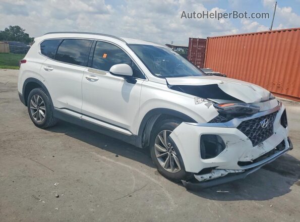 5NMS33AD2KH032048 2019 HYUNDAI SANTA White Front right