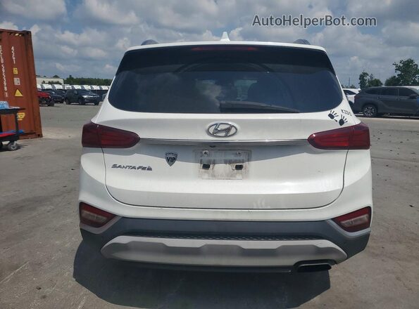 5NMS33AD2KH032048 2019 HYUNDAI SANTA White Rear view