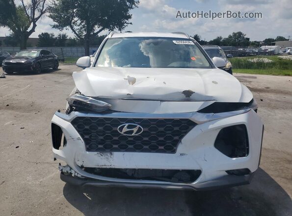 5NMS33AD2KH032048 2019 HYUNDAI SANTA White Front view