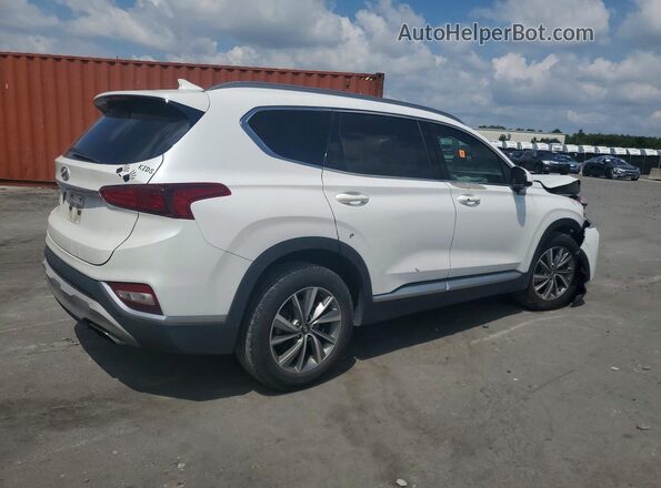 5NMS33AD2KH032048 2019 HYUNDAI SANTA White Rear right
