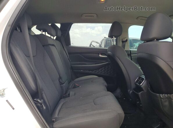 5NMS33AD4LH235864 2020 HYUNDAI SANTA Белый Вид задней части салона