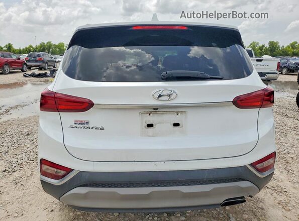 5NMS33AD4LH235864 2020 HYUNDAI SANTA Белый Вид сзади