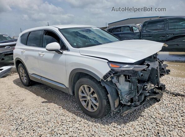 5NMS33AD4LH235864 2020 HYUNDAI SANTA Белый Передняя правая четверть