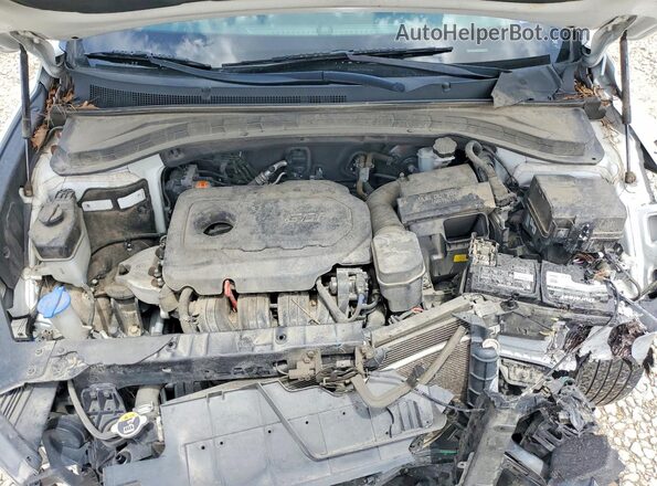 5NMS33AD4LH235864 2020 HYUNDAI SANTA Белый Вид подкапотного пространства