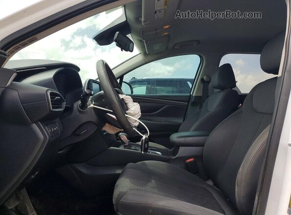 5NMS33AD4LH235864 2020 HYUNDAI SANTA Белый Вид салона спереди