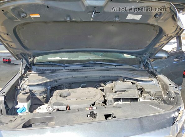 5NMS33ADXLH216185 2020 HYUNDAI SANTA Gray Rear interior view