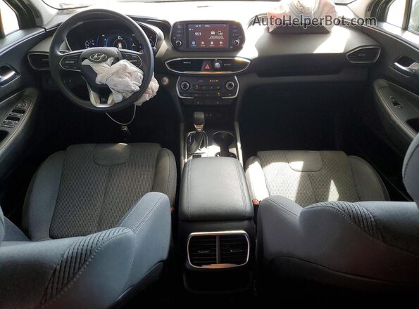 5NMS33ADXLH216185 2020 HYUNDAI SANTA Gray Dashboard view