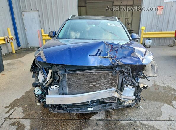 5NMS34AJ6NH405317 2022 HYUNDAI SANTA Blue Front view