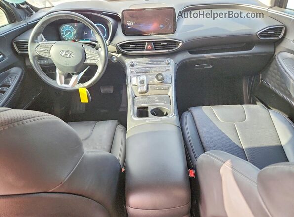 5NMS34AJ7PH561790 2023 HYUNDAI SANTA Black Առջևի վահանակի տեսք