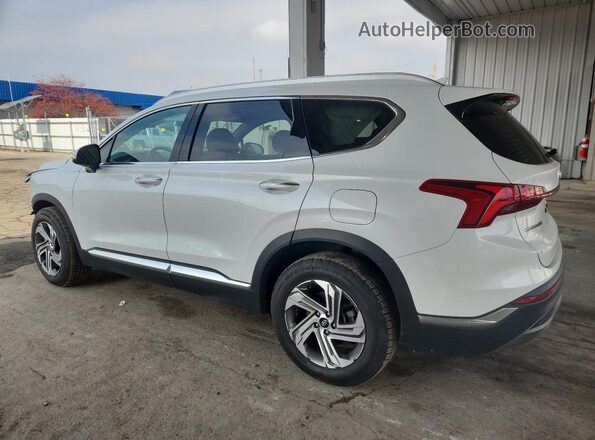 5NMS34AJ8MH339285 2021 HYUNDAI SANTA White უკანა მარცხენა