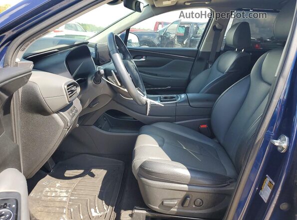 5NMS34AJ8PH549664 2023 HYUNDAI SANTA Blue Widok wnętrza z przodu