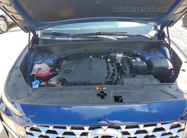 5NMS34AJ8PH549664 2023 HYUNDAI SANTA Blue Widok komory silnika