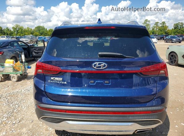 5NMS34AJ8PH549664 2023 HYUNDAI SANTA Blue Widok z tyłu