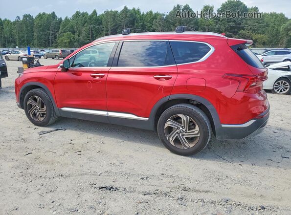 5NMS34AJ9NH452891 2022 HYUNDAI SANTA Красный Задняя левая четверть