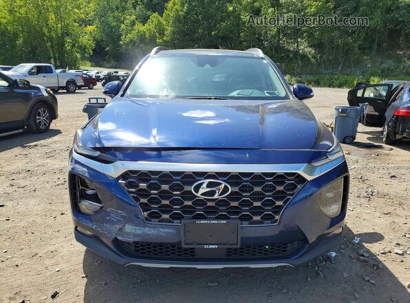 5NMS3CAA5LH294492 2020 HYUNDAI SANTA Blue Դիմացի տեսք