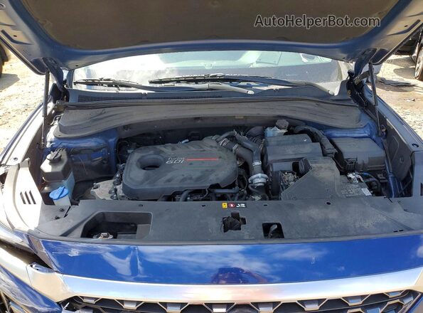 5NMS3CAA5LH294492 2020 HYUNDAI SANTA Blue Շարժիչի բաժամունքի տեսք