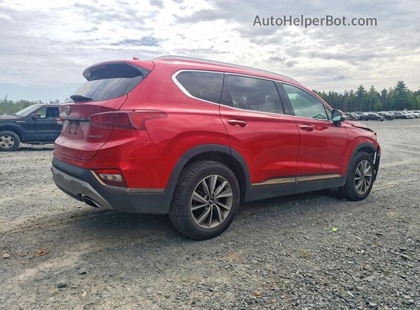 5NMS3CAA9LH265934 2020 HYUNDAI SANTA Red Rear right