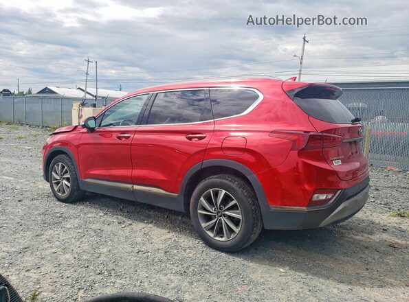5NMS3CAA9LH265934 2020 HYUNDAI SANTA Red Rear left