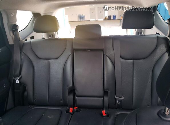 5NMS3CAA9LH265934 2020 HYUNDAI SANTA Red Rear seats view