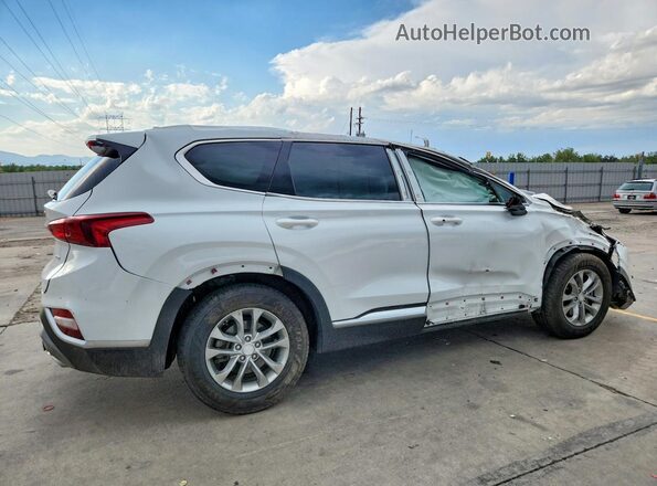 5NMS3CAD2KH130044 2019 HYUNDAI SANTA White უკანა მარჯვენა