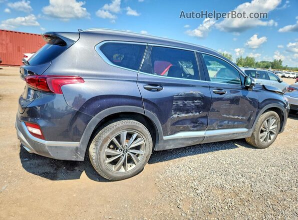 5NMS3CAD4LH201262 2020 HYUNDAI SANTA Серый Задняя правая четверть