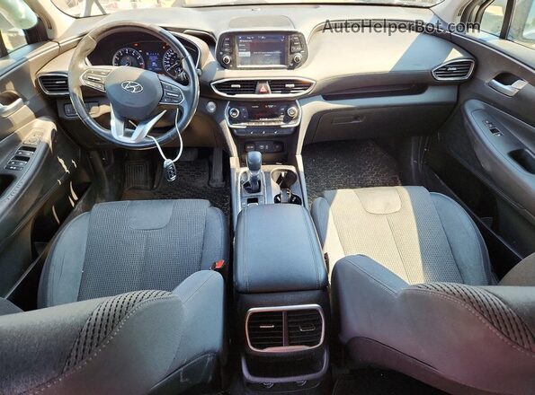 5NMS3CAD4LH201262 2020 HYUNDAI SANTA Серый Вид панели приборов
